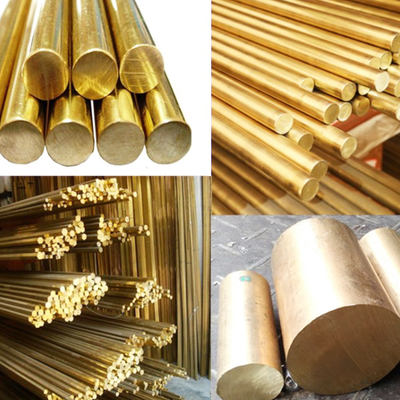 Copper Busbars C1100 Flat Copper Round Bars 5.5mm-500mm